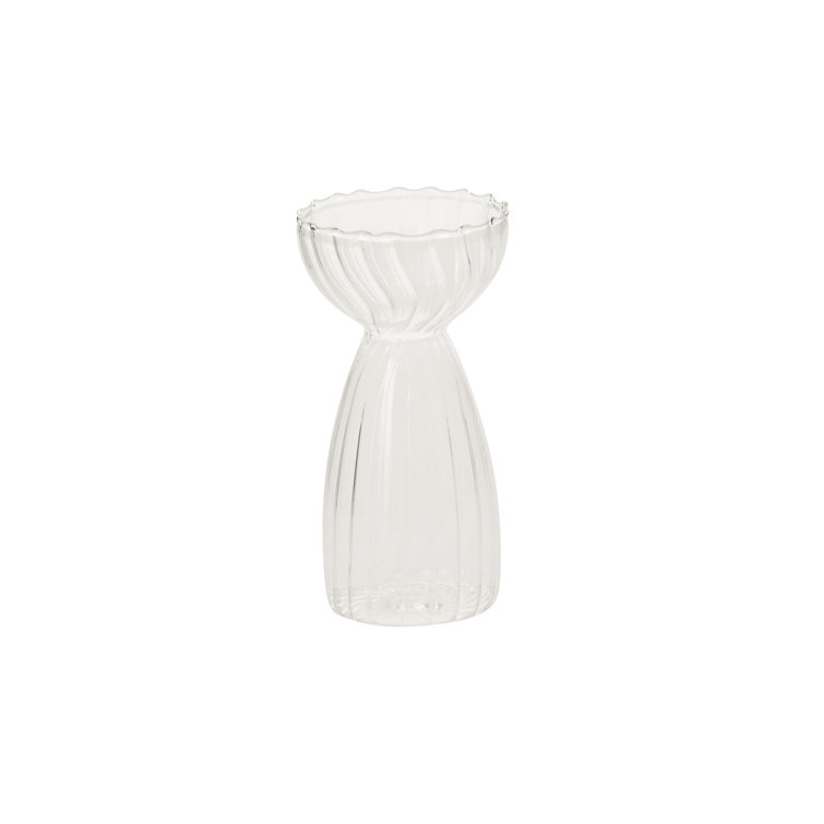 Rosdorf park hanschen handmade glass table vase wayfair